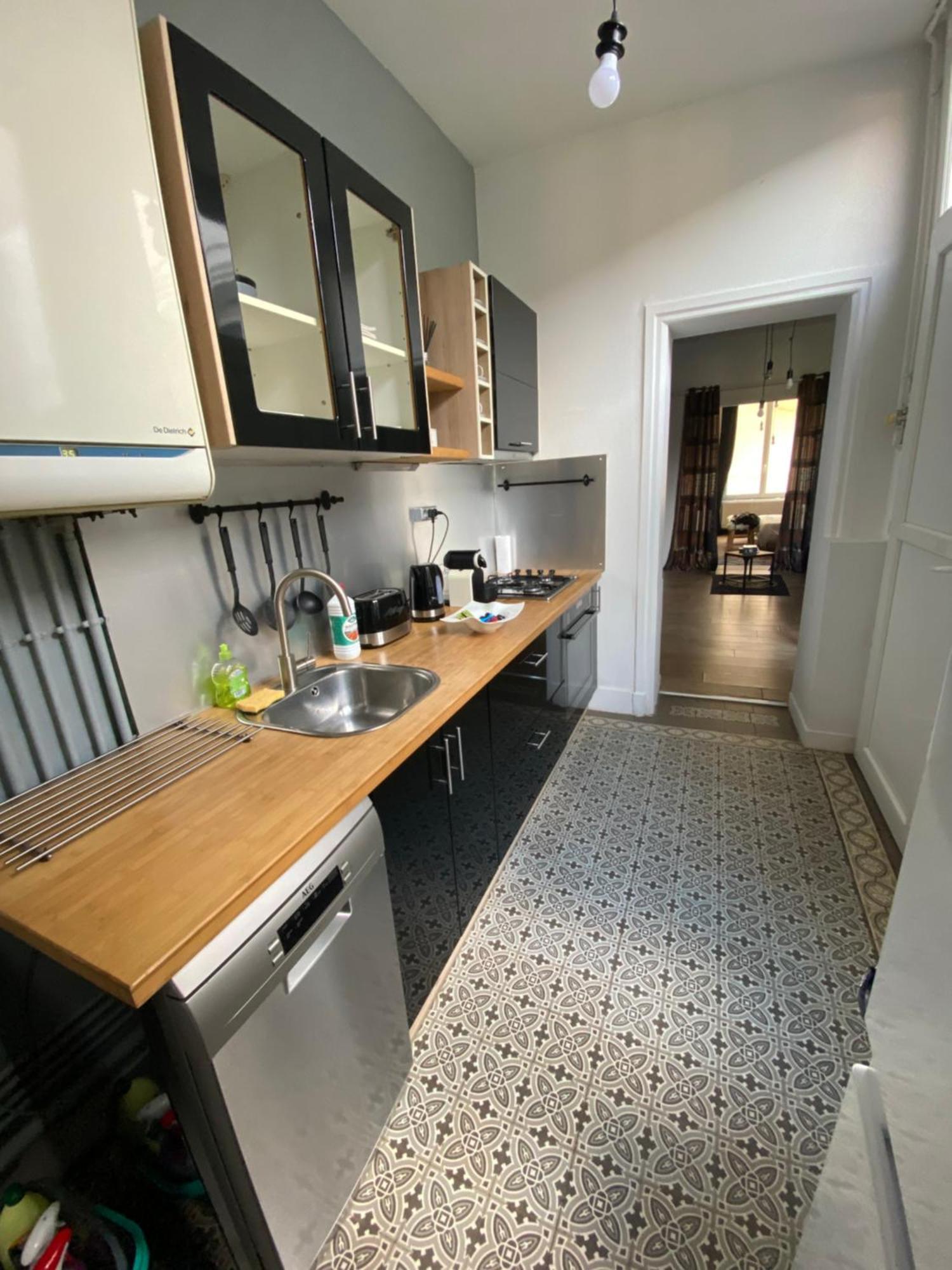 Appartement Hyper Centre Reims Le Gite Du Sorcier 外观 照片